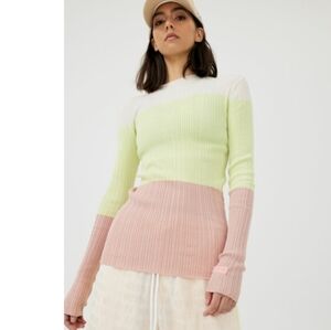 PE Nation Energy Long Sleeve Knit Top